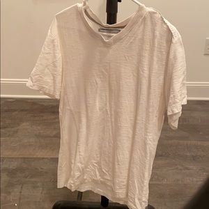 White dressy tee shirt